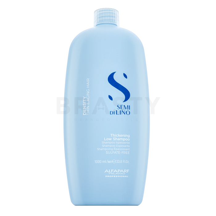 Alfaparf Milano Semi Di Lino Density Thickening Low Shampoo szampon wzmacniający do włosów słabych i cienkich 1000 ml