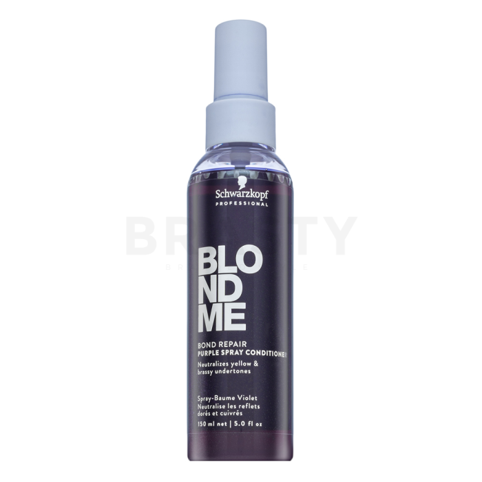 Schwarzkopf Professional BlondMe Bond Repair Purple Spray Conditioner spoelvrije conditioner voor blond haar 150 ml
