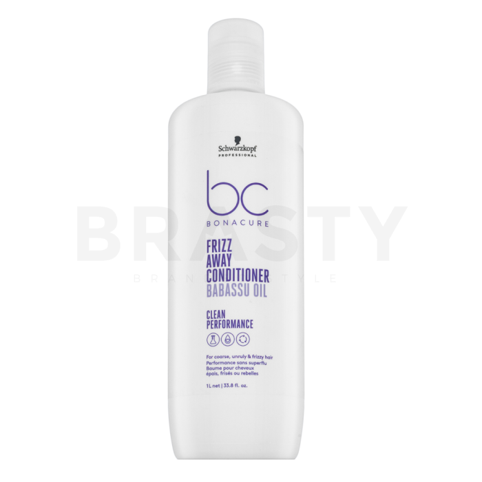Schwarzkopf Professional BC Bonacure Frizz Away Conditioner versterkende conditioner tegen kroezen 1000 ml
