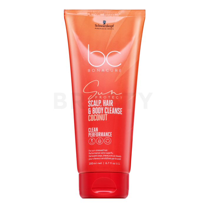 Schwarzkopf Professional BC Bonacure Sun Protect Scalp, Hair & Body Cleanse shampoo en douchegel 2in1 200 ml