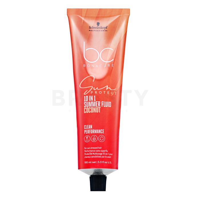 Schwarzkopf Professional BC Bonacure Sun Protect 10in1 Summer Fluid Multifunktions-Creme für sonnengestresstes Haar 100 ml