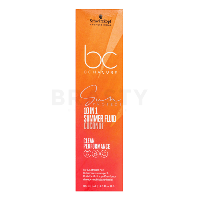 Schwarzkopf Professional BC Bonacure Sun Protect 10in1 Summer Fluid Multifunktions-Creme für sonnengestresstes Haar 100 ml