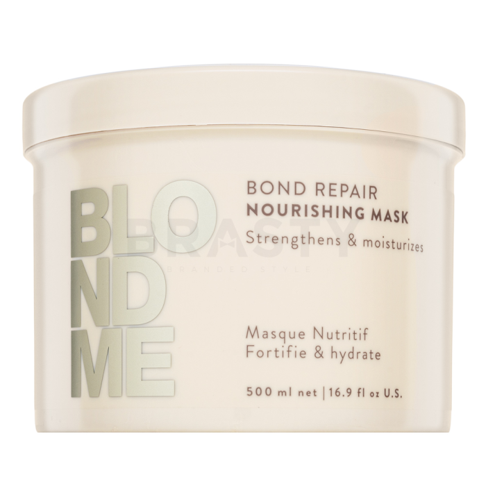 Schwarzkopf Professional BlondMe Bond Repair Nourishing Mask voedend masker voor blond haar 500 ml