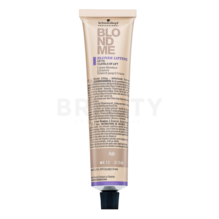 Schwarzkopf Professional BlondMe Blonde Lifting kleurende crème voor licht haar Ash 60 ml