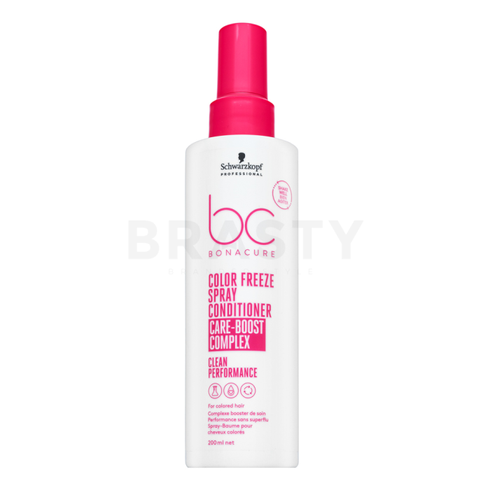 Schwarzkopf Professional BC Bonacure Color Freeze Spray Conditioner Care-Boost Complex spoelvrije conditioner voor gekleurd haar 200 ml