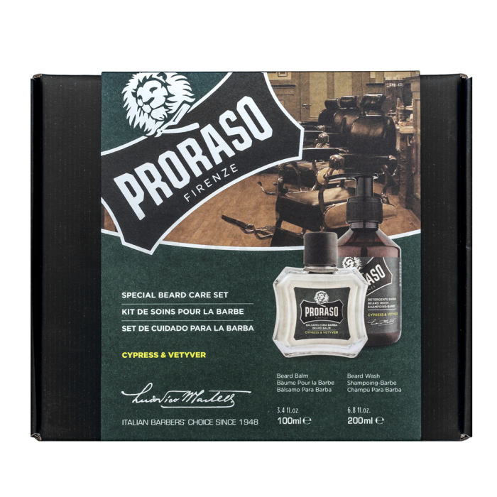 Proraso Cypress And Vetiver kit Special Beard Care Set 100 ml + 200 ml