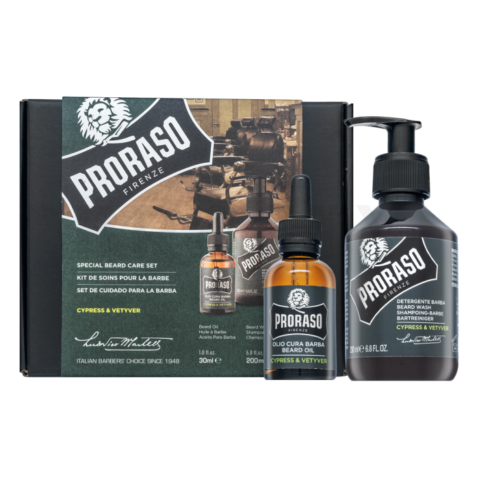 Proraso Cypress And Vetiver kit Special Beard Care Set 30 ml + 200 ml