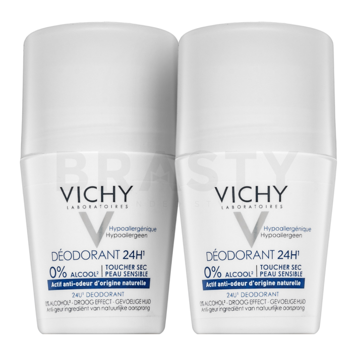 Vichy 24H Deodorant Dry Touch roll-on 2 x 50 ml