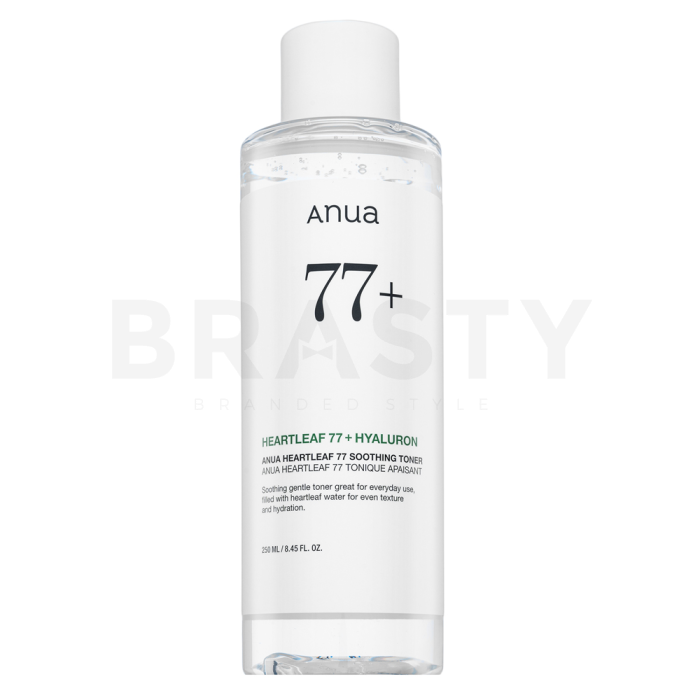 Anua Heartleaf 77+ zklidňující tonikum Hyaluron Soothing Toner 250 ml