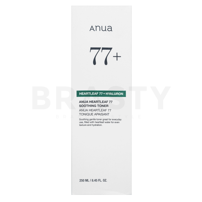 Anua Heartleaf 77+ zklidňující tonikum Hyaluron Soothing Toner 250 ml