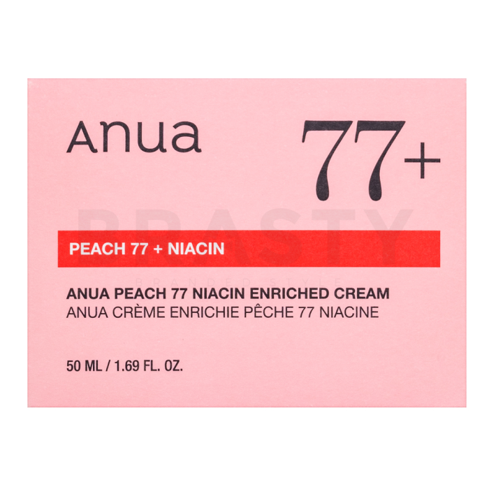 Anua Peach 77 vochtinbrengende crème Niacin Enriched Cream 50 ml