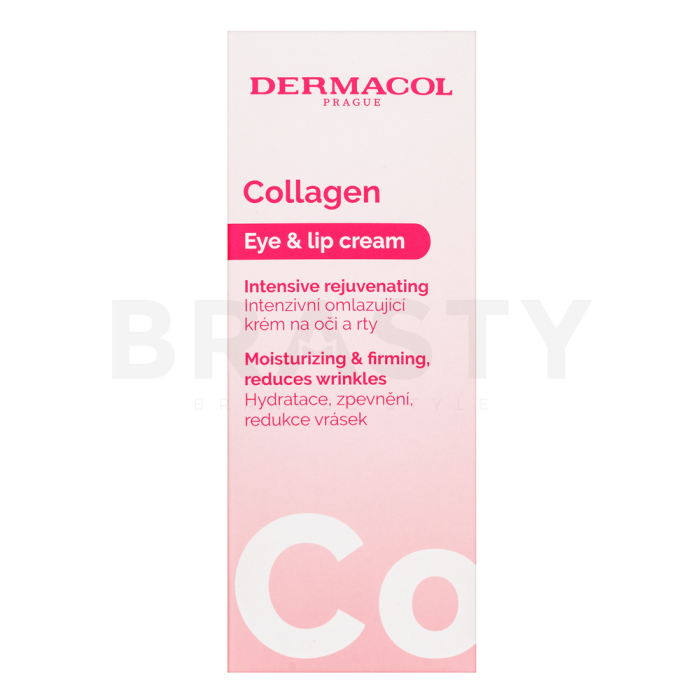 Dermacol Collagen crema de umplere Eye & Lip Intensive Rejuvenating Cream 15 ml