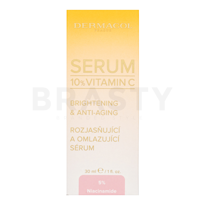 Dermacol Serum rozjasňujúce sérum s vitamínom C proti starnutiu pleti 10 % Vitamin C Brightening & Anti-Aging 30 ml