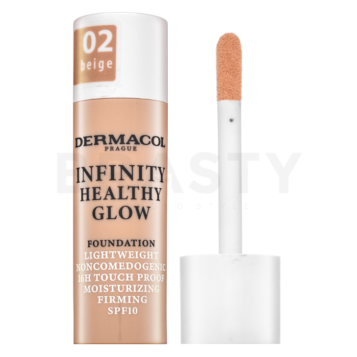Dermacol Infinity Healthy Glow Foundation make-up voor Stralende Huid 02 Beige 20 g