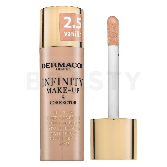Dermacol Infinity Make-Up & Corrector Make-up en Concealer 2.5 Vanilla 20 g