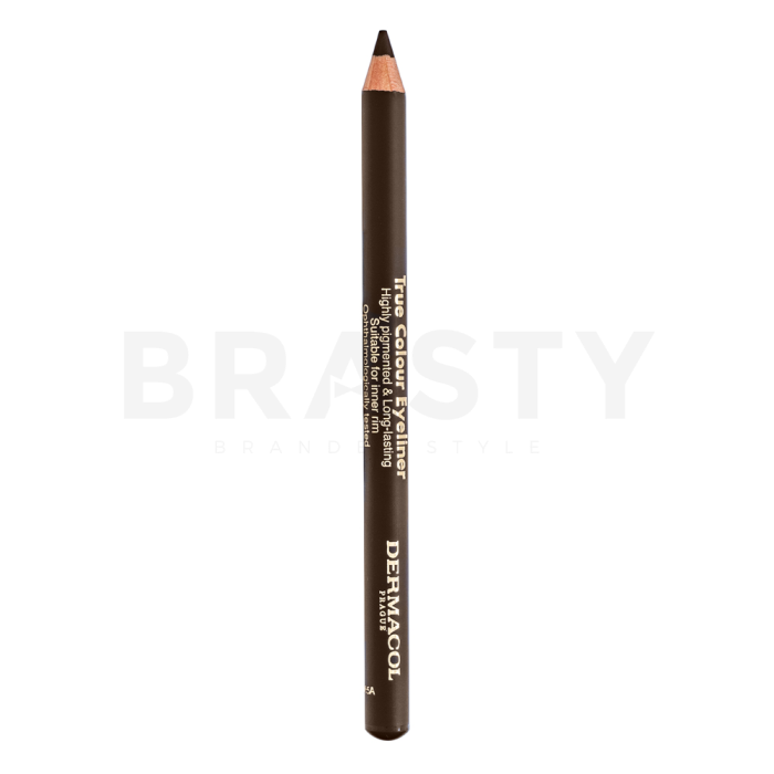 Dermacol True Colour Eyeliner oogpotlood 2 Brown 4 g