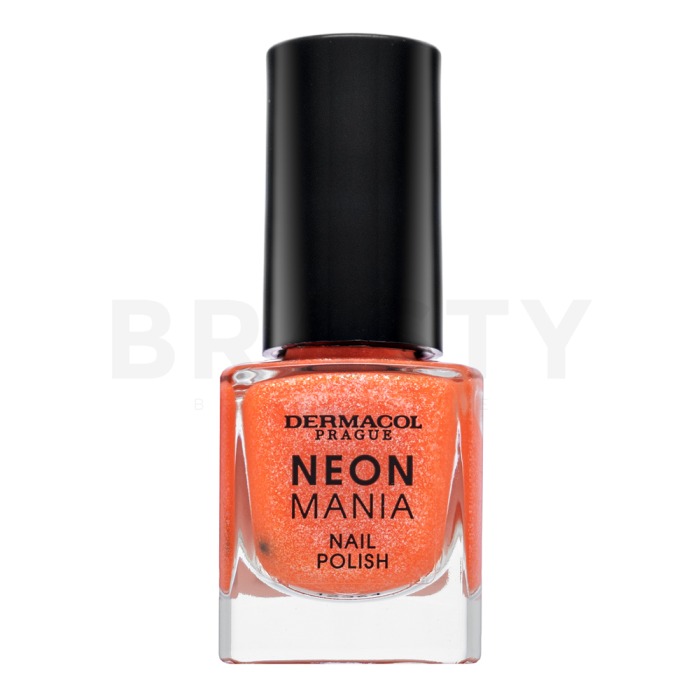 Dermacol Neon Mania Nail Polish esmalte de uñas 2 Orange Glow 5 ml