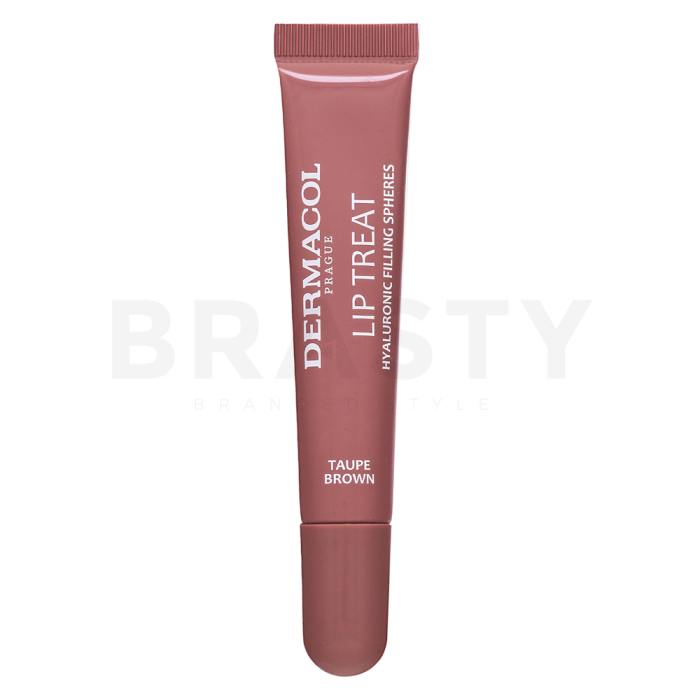 Dermacol Lip Treat lipgloss met hydraterend effect 9 Taupe Brown