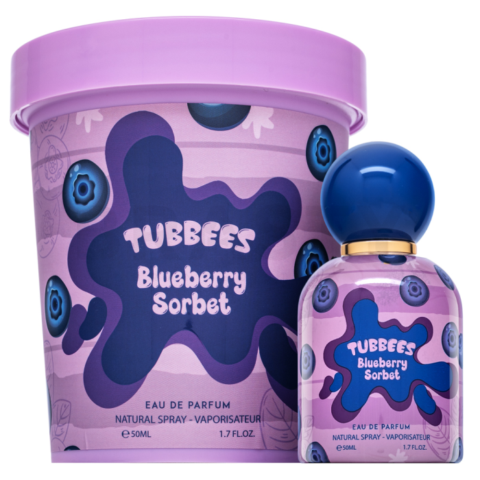 Tubbees Blueberry Sorbet Eau de Parfum unisex 50 ml