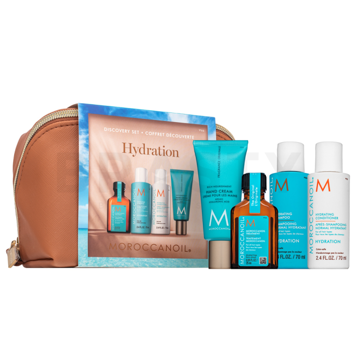 Moroccanoil Travel Hydration Set nastavite z vlažilnim učinkom 70 ml + 70 ml + 40 ml + 25 ml