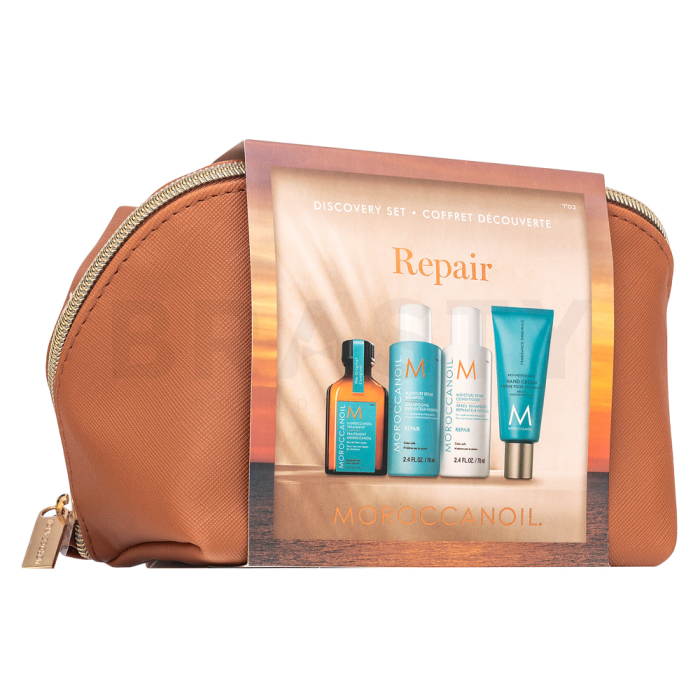 Moroccanoil Travel Repair Set sada s regeneračným účinkom 70 ml + 70 ml + 40 ml + 25 ml