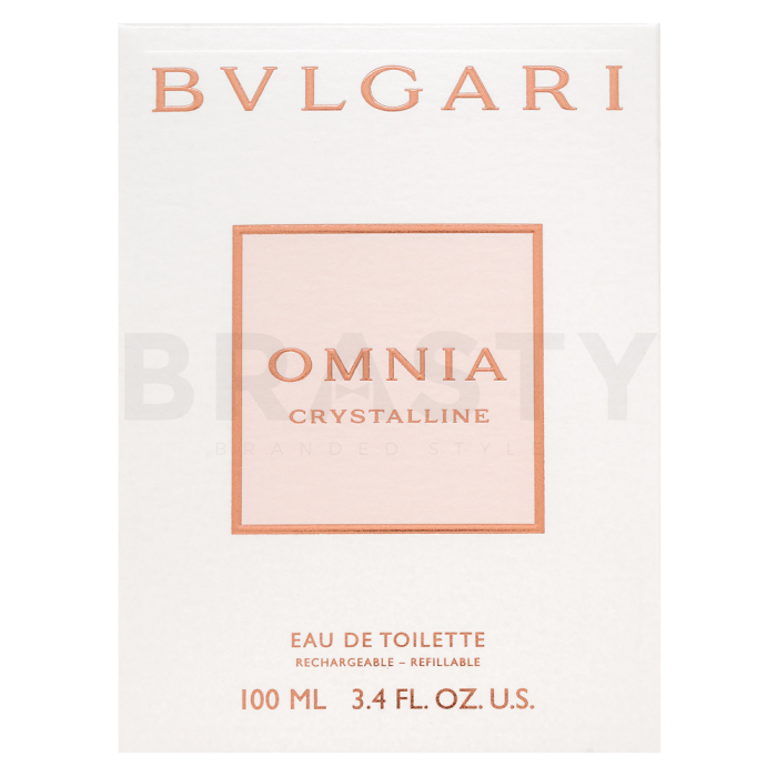 Bvlgari Omnia Crystalline toaletná voda pre ženy Refillable 100 ml
