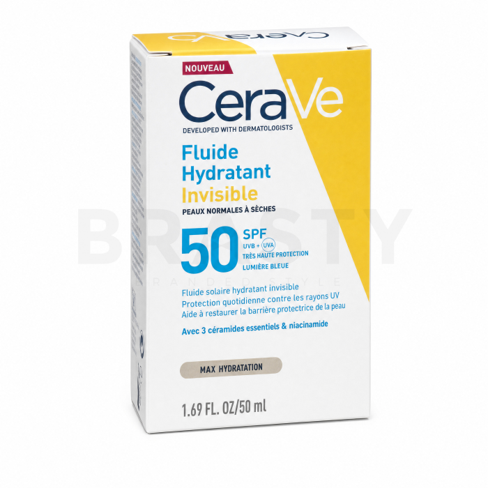 CeraVe Solar fluid do opalania Fluid SPF 50+ 50 ml