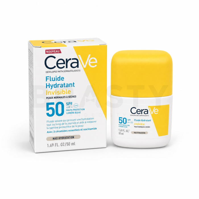 CeraVe Solar fluid do opalania Fluid SPF 50+ 50 ml