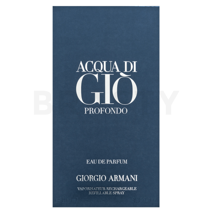 Armani (Giorgio Armani) Acqua di Gio Profondo Парфюмна вода за мъже Refillable 100 ml