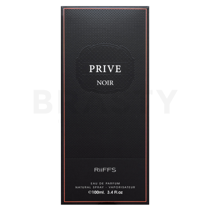 Riiffs Prive Noir Eau de Parfum für Herren Extra Offer 4 100 ml