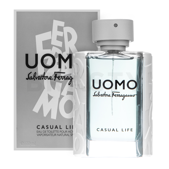 Salvatore Ferragamo Uomo Casual Life Eau de Toilette für Herren Extra Offer 4 100 ml