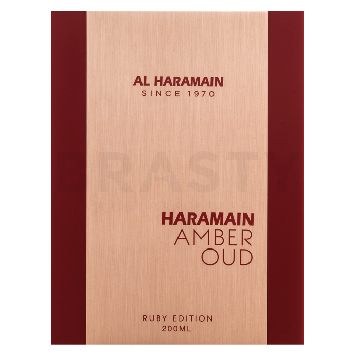 Al Haramain Amber Oud Ruby Edition Eau de Parfum unisex Extra Offer 4 200 ml