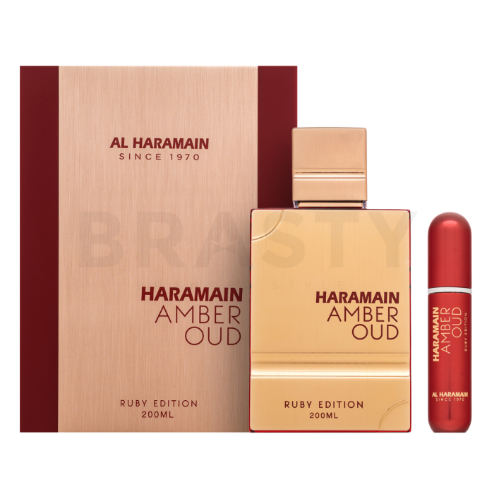 Al Haramain Amber Oud Ruby Edition Eau de Parfum unisex Extra Offer 4 200 ml
