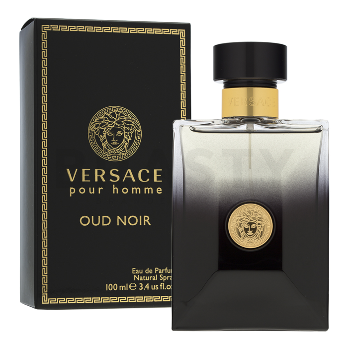 Versace pour Homme Oud Noir Eau de Parfum bărbați Extra Offer 4 100 ml