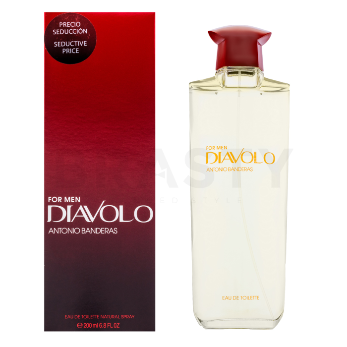 Antonio Banderas Diavolo for Men Eau de Toilette para hombre Extra Offer 4 200 ml
