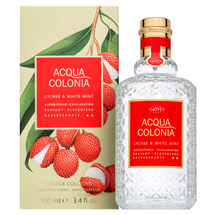 4711 Acqua Colonia Lychee & White Mint Eau de Cologne unisex 100 ml