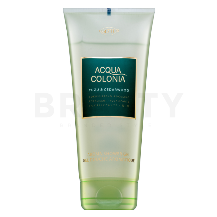 4711 Acqua Colonia Yuzu & Cedarwood gel za tuširanje unisex 200 ml