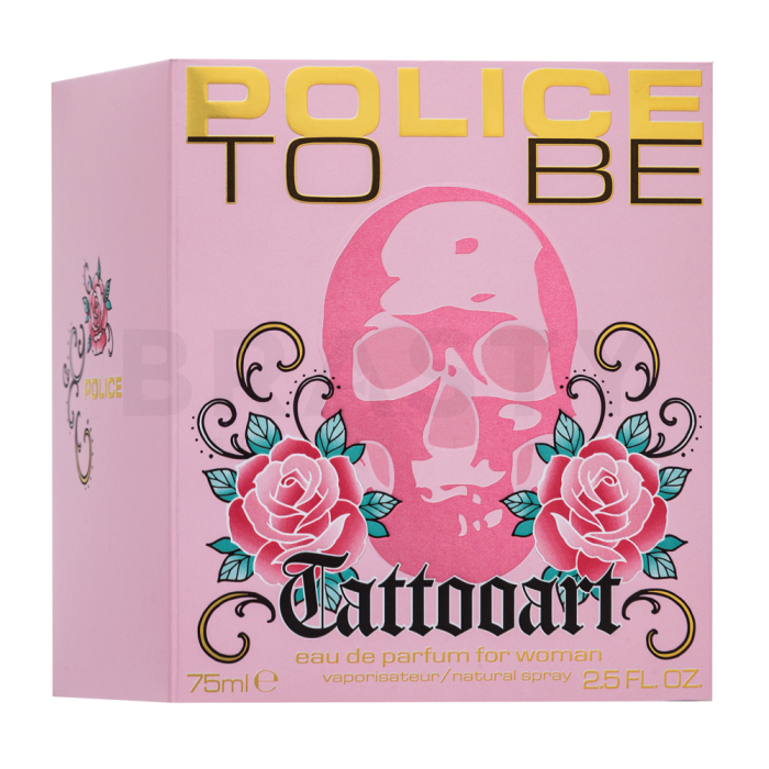 Police To Be Tattooart Eau de Parfum para mujer Extra Offer 4 75 ml