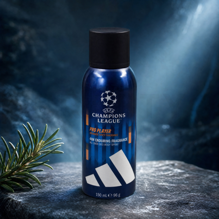 Adidas UEFA Champions League Pro Player 48H Deospray für Herren 150 ml