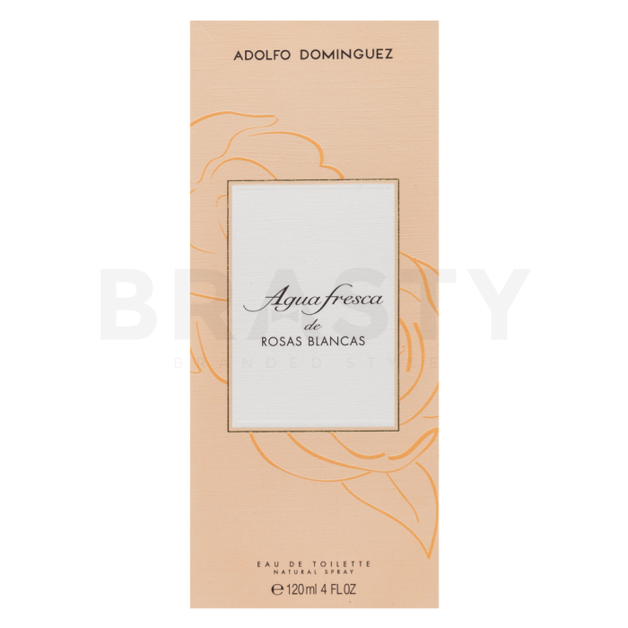 Adolfo Dominguez Agua Fresca de Rosas Blancas Eau de Toilette für Damen Extra Offer 4 120 ml