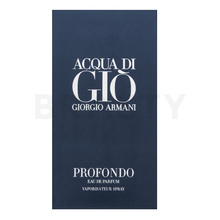 Armani (Giorgio Armani) Acqua di Gio Profondo Парфюмна вода за мъже Extra Offer 4 200 ml