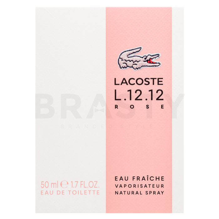 Lacoste Eau De Lacoste L.12.12 Rose Eau Fraîche Eau de Toilette für Damen 50 ml
