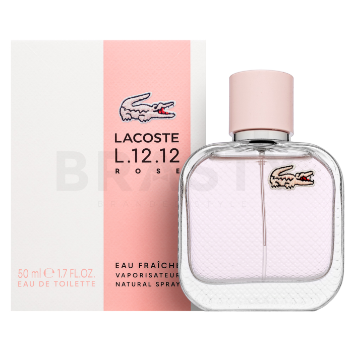 Lacoste Eau De Lacoste L.12.12 Rose Eau Fraîche Eau de Toilette für Damen 50 ml