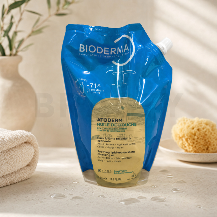 Bioderma Atoderm aceite-espuma limpiador Huile de Douche Refill 1000 ml