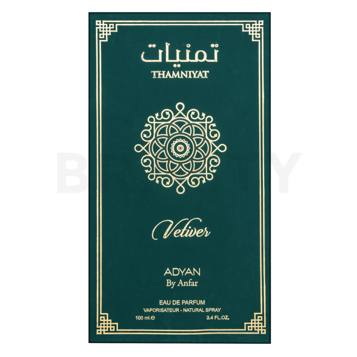 Adyan Thamniyat Vetiver Парфюмна вода за мъже Extra Offer 2 100 ml