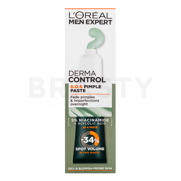 L´Oréal Paris Men Expert intenzivna lokalna njega Derma Control S.O.S Pimple Paste 45 ml