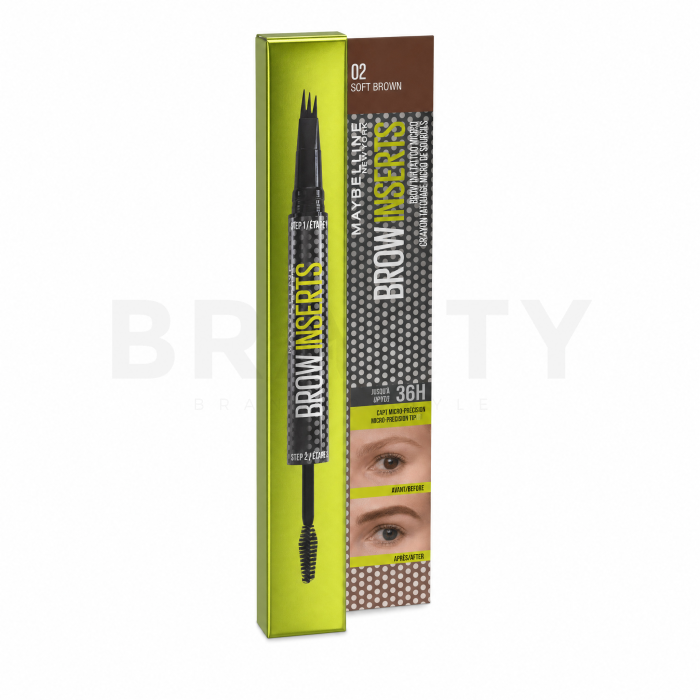 Maybelline Brow Inserts fix na obočie Soft Brown