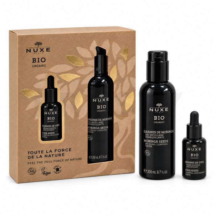 Nuxe Bio Organic komplet za nego kože Feel The Full Rofce of Nature 200 ml + 30 ml