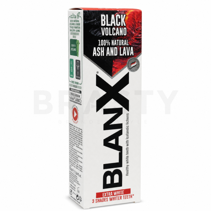 BlanX Black Volcano Tandpasta Toothpaste 75 ml