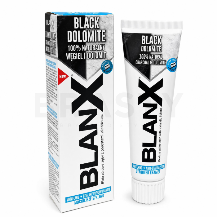 BlanX Black Dolomite Tandpasta Toothpaste 75 ml